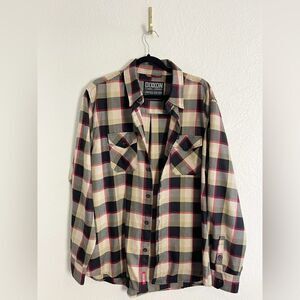 Dixxon Limited Edition Snap On Tools khaki, black, and red Flannel Men’s XL